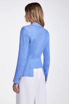 LINEN CLASSIC DUCHESS BLAZER - Jackets - Sassanova