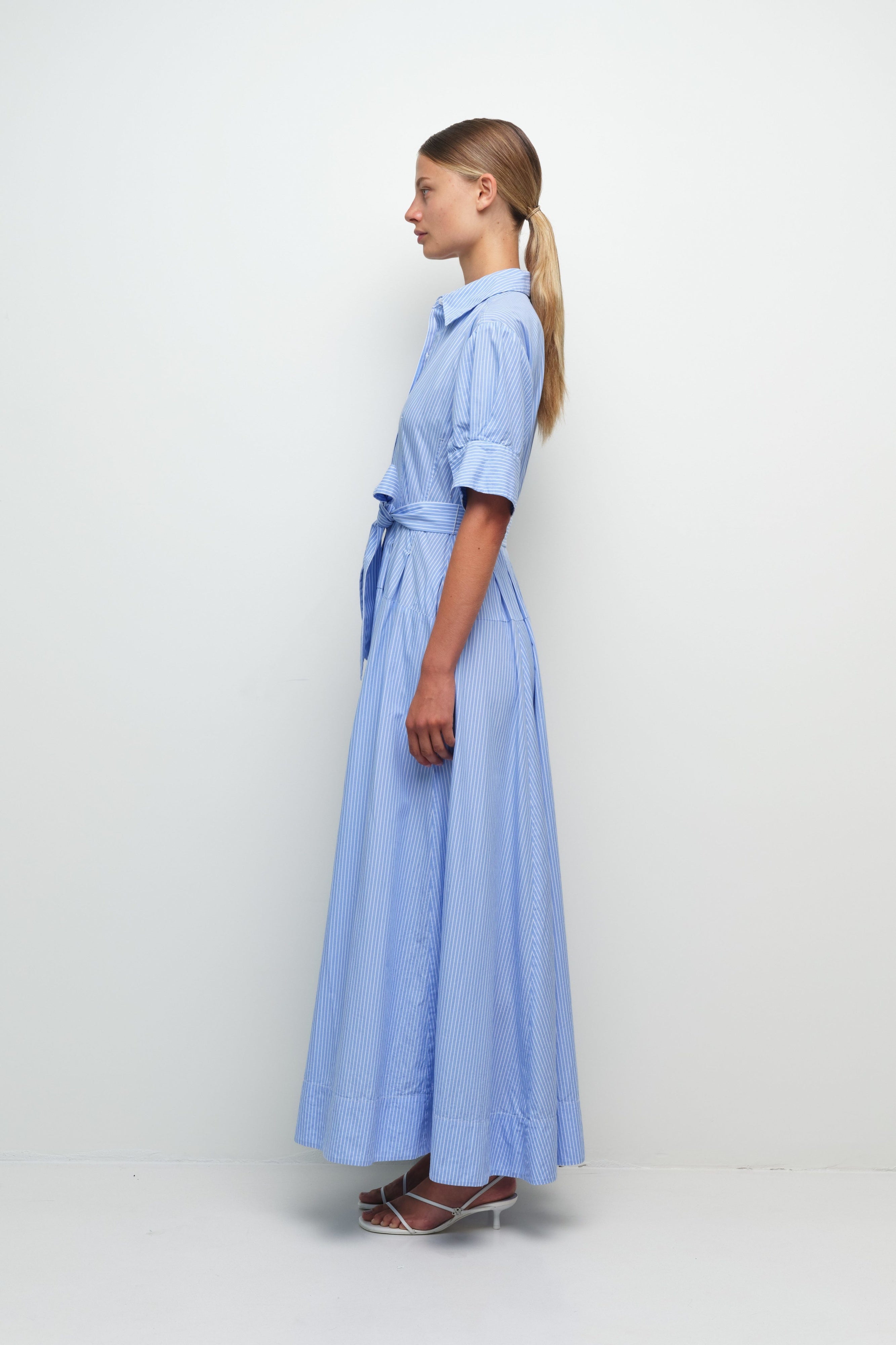 TRUMAN COTTON SHIRT DRESS - Dresses - Sassanova