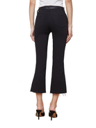 KENDRA CROP FLARE - Denim - Sassanova