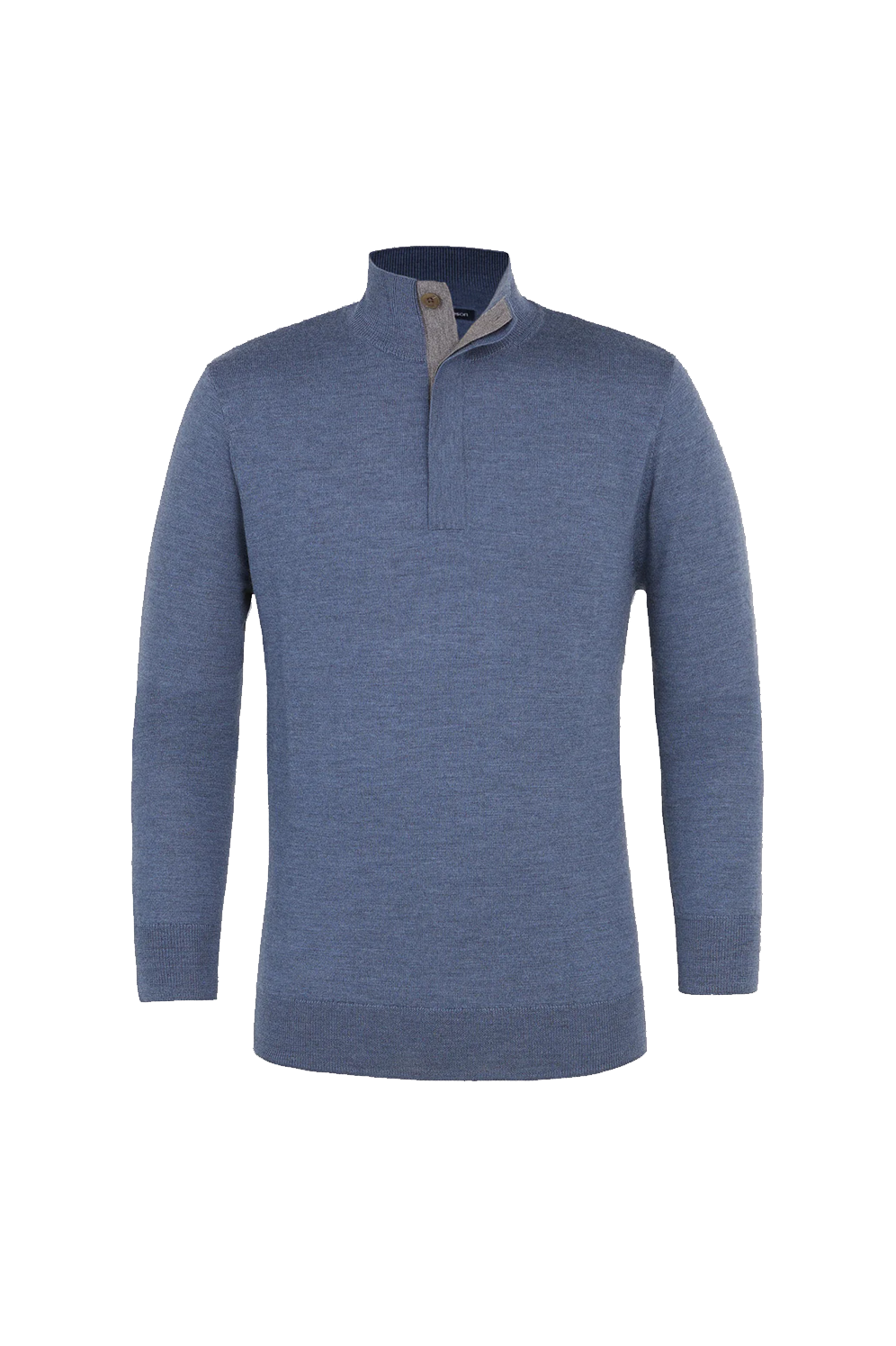 DESMOND 1/4 BUTTON SWEATER - Sweaters - Novaman