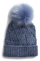 FREEDOM FAUX FUR BEANIE - Sassanova