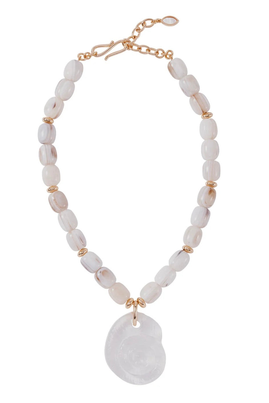 CLAUDIA NECKLACE- NEUTRAL - Necklaces - Sassanova
