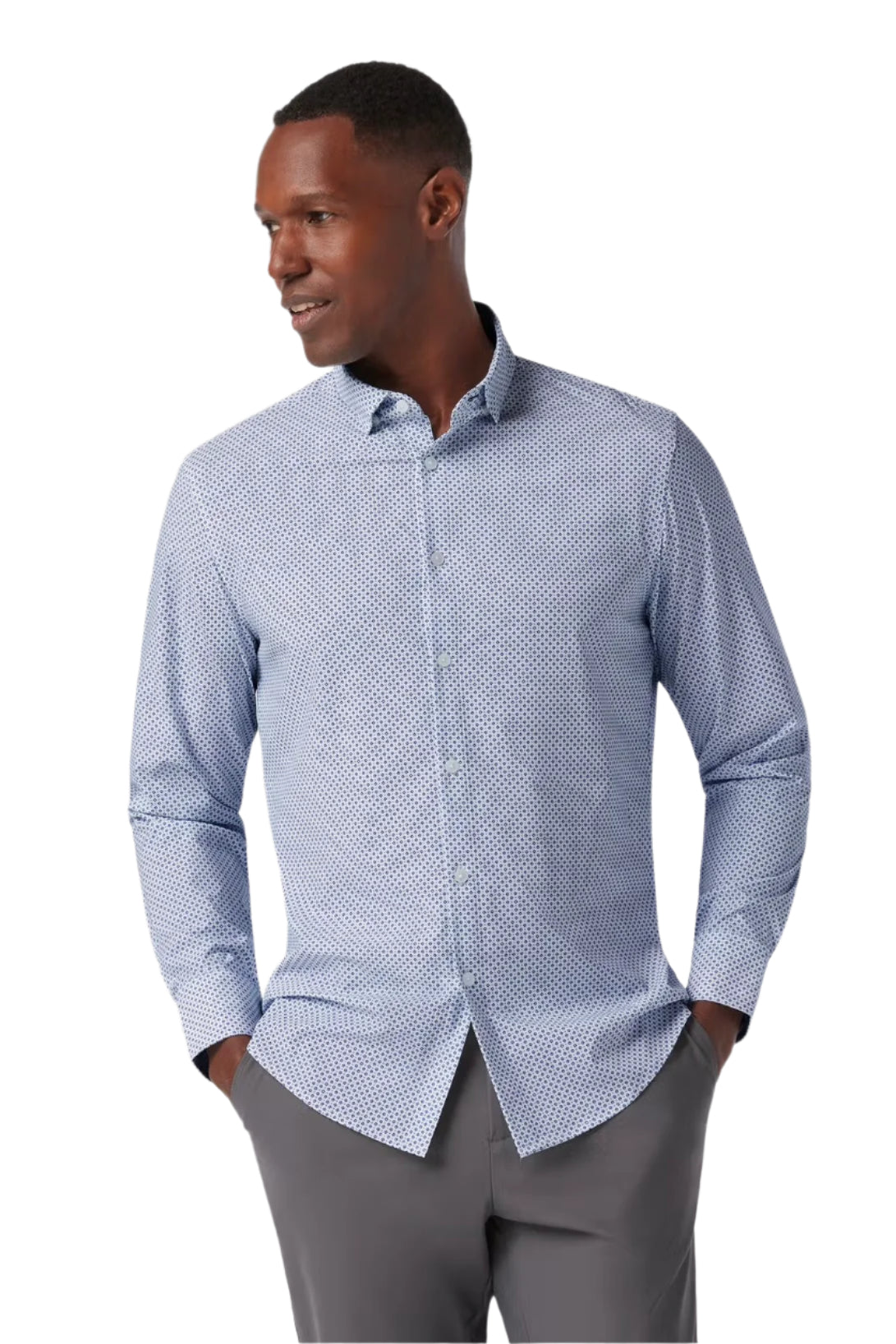 LEEWARD NO TUCK LS SHIRT - Woven Sport Shirts - Novaman