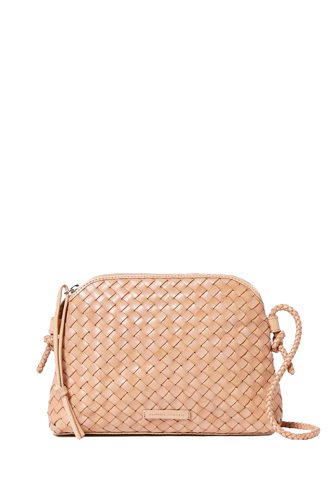MALLORY WOVEN CROSSBODY - Handbags - Sassanova