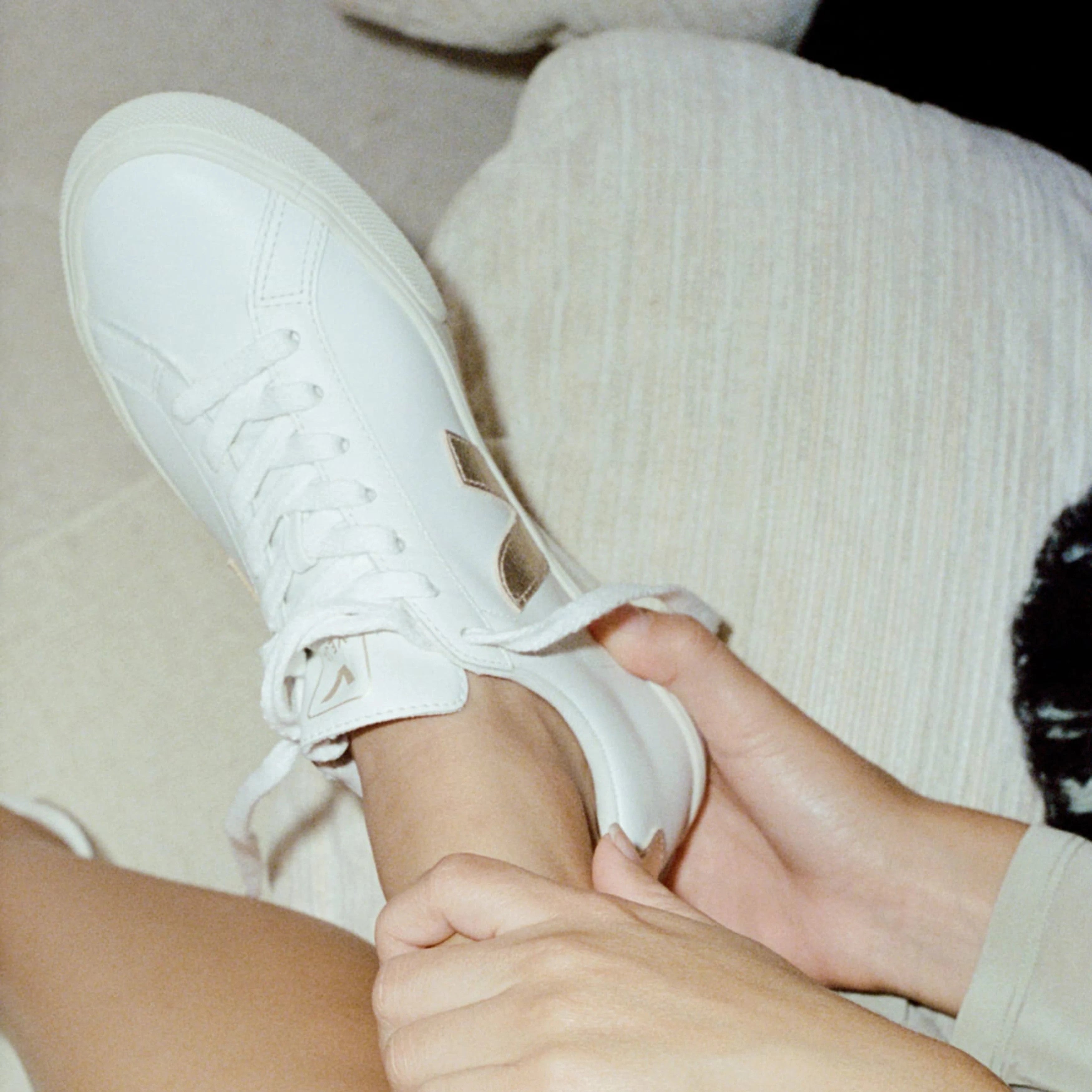Campo Leather White Platine - Sassanova