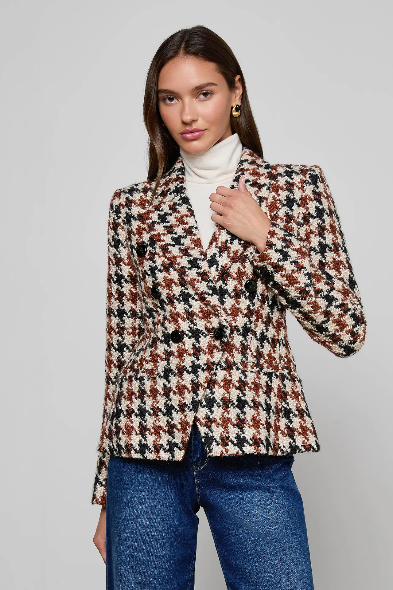 MARIE DBL BRSTD BLAZER - Jackets - Sassanova