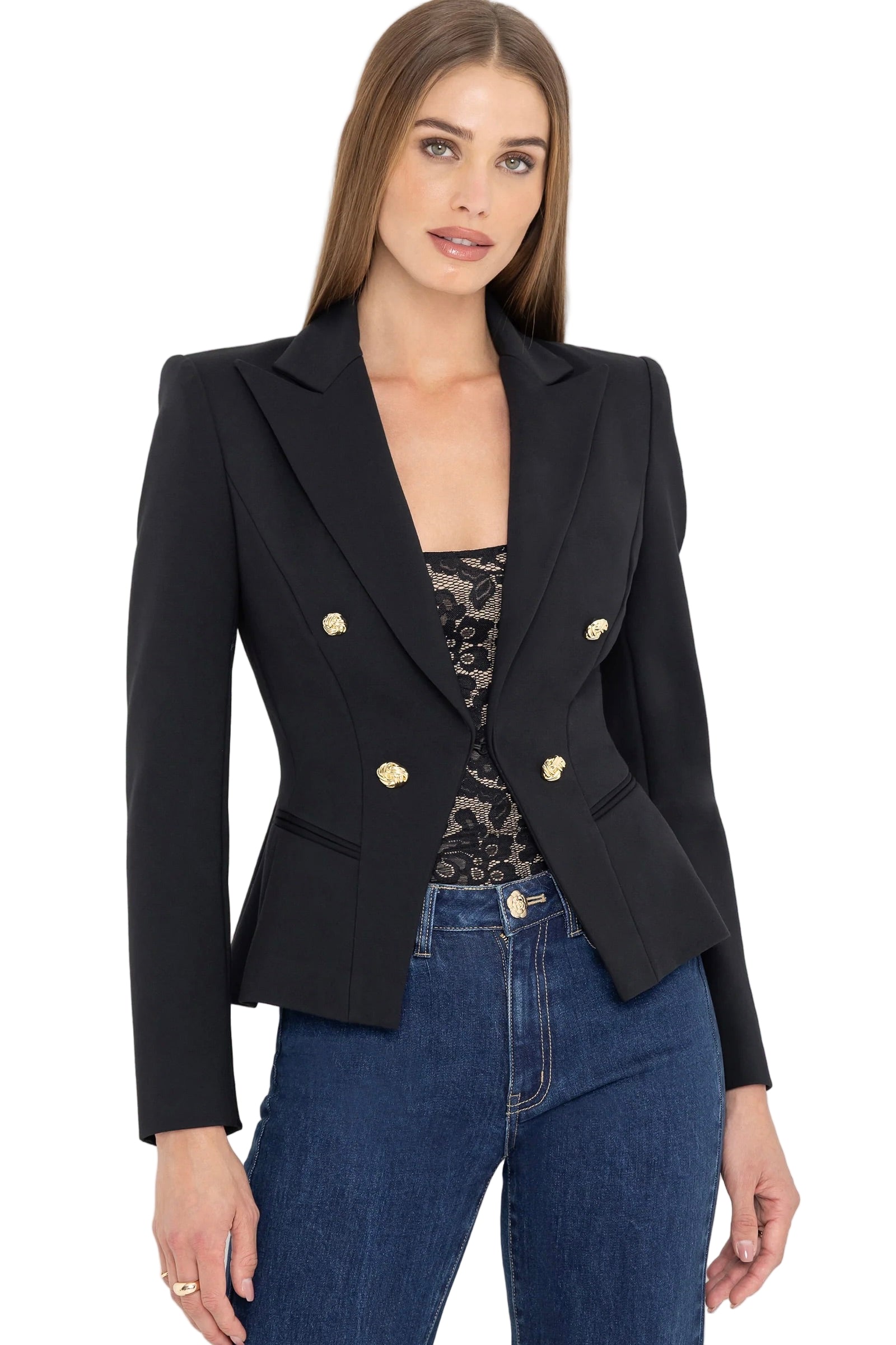 WALLIS PONTE BLAZER - Jackets - Sassanova