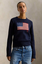 FLAG LONG SLEEVE PULLOVER - Sweaters - Sassanova