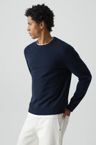 HILLES CASHMERE CREW-novaman
