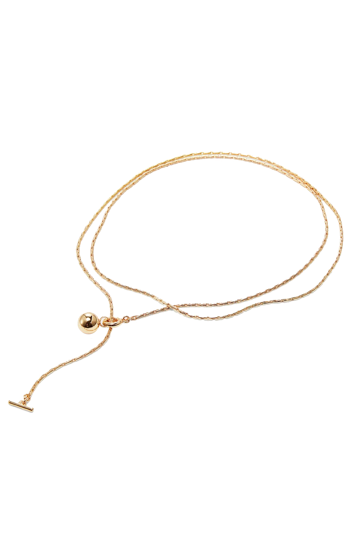 CONSTANCE WRAP CHAIN NECKLACE - Necklaces - Sassanova
