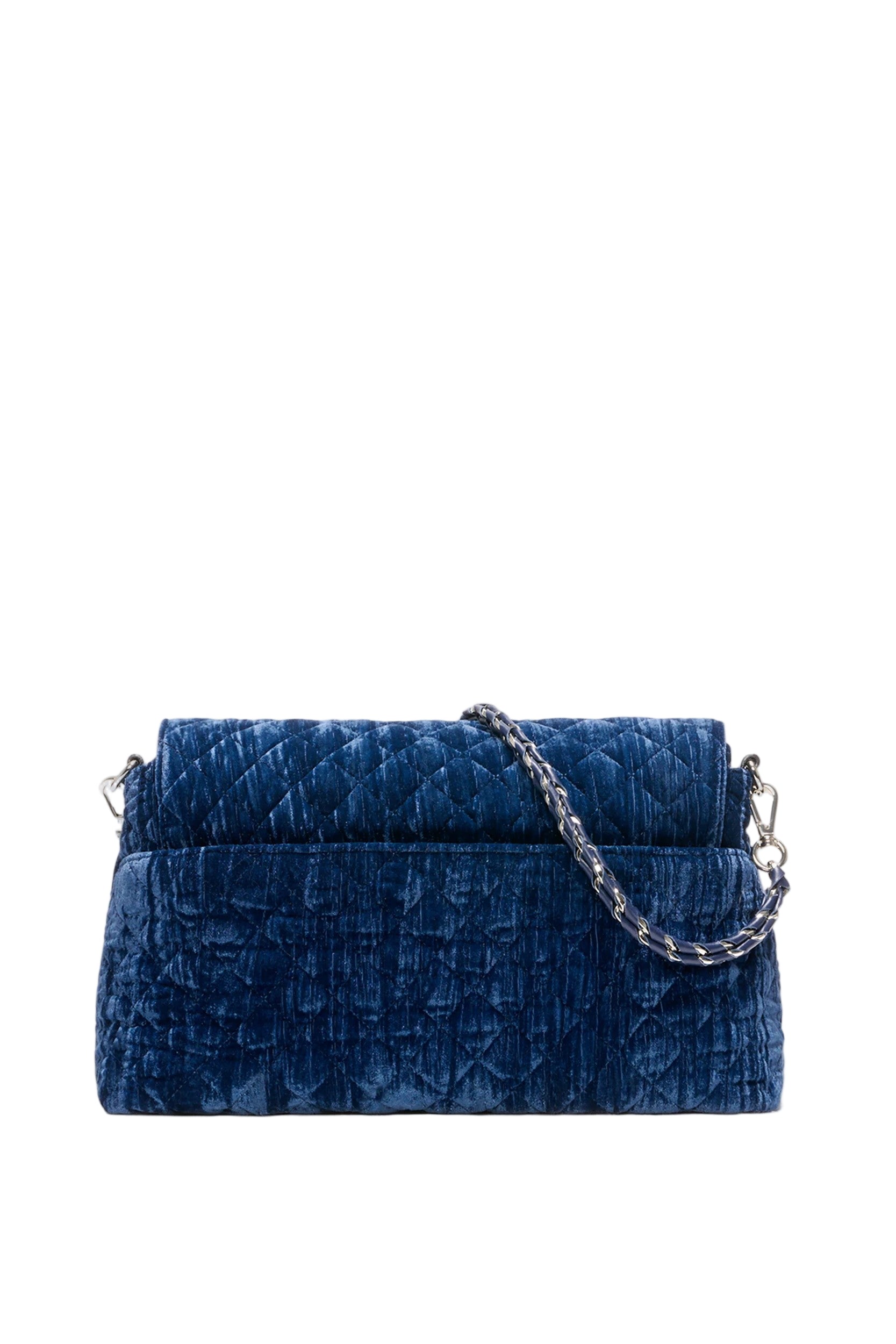 CROSBY VELVET LOCK SHOULDER -Handbags - Sassanova
