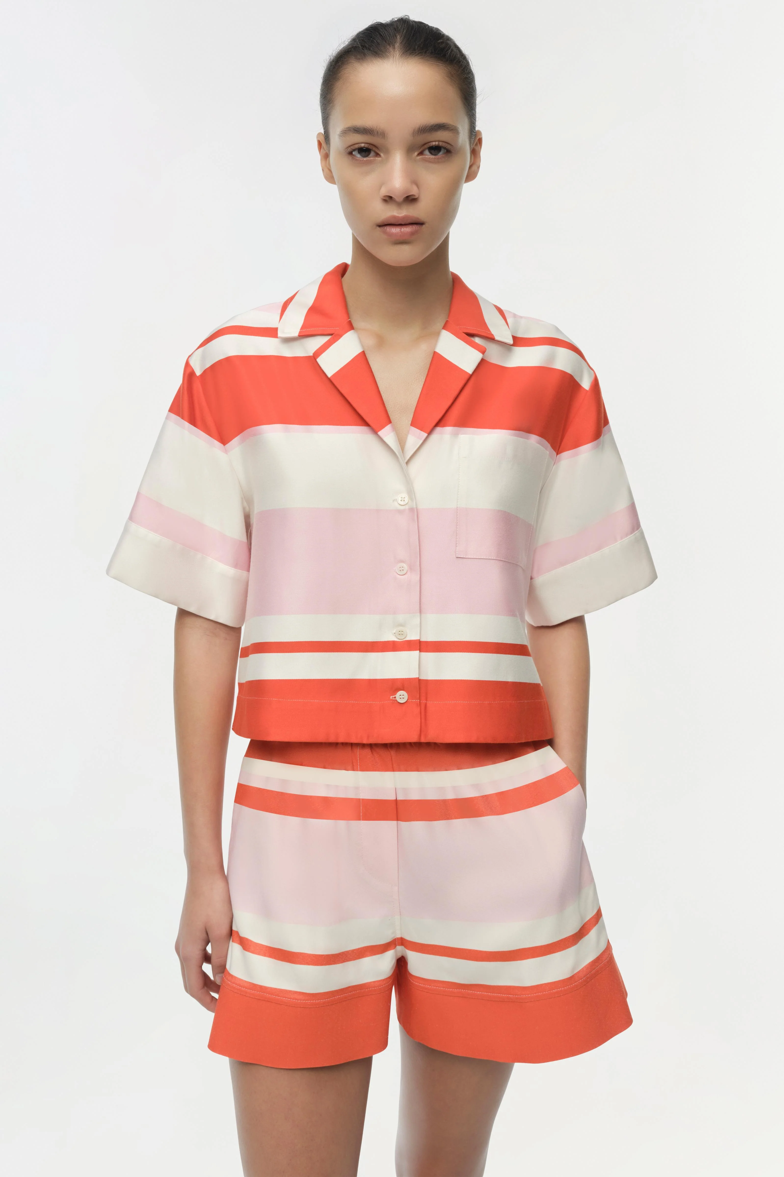 BAILEE CAMP SHIRT - Blouses - Sassanova