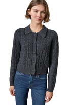 LONG SLEEVE POLO CARDIGAN Sassanova