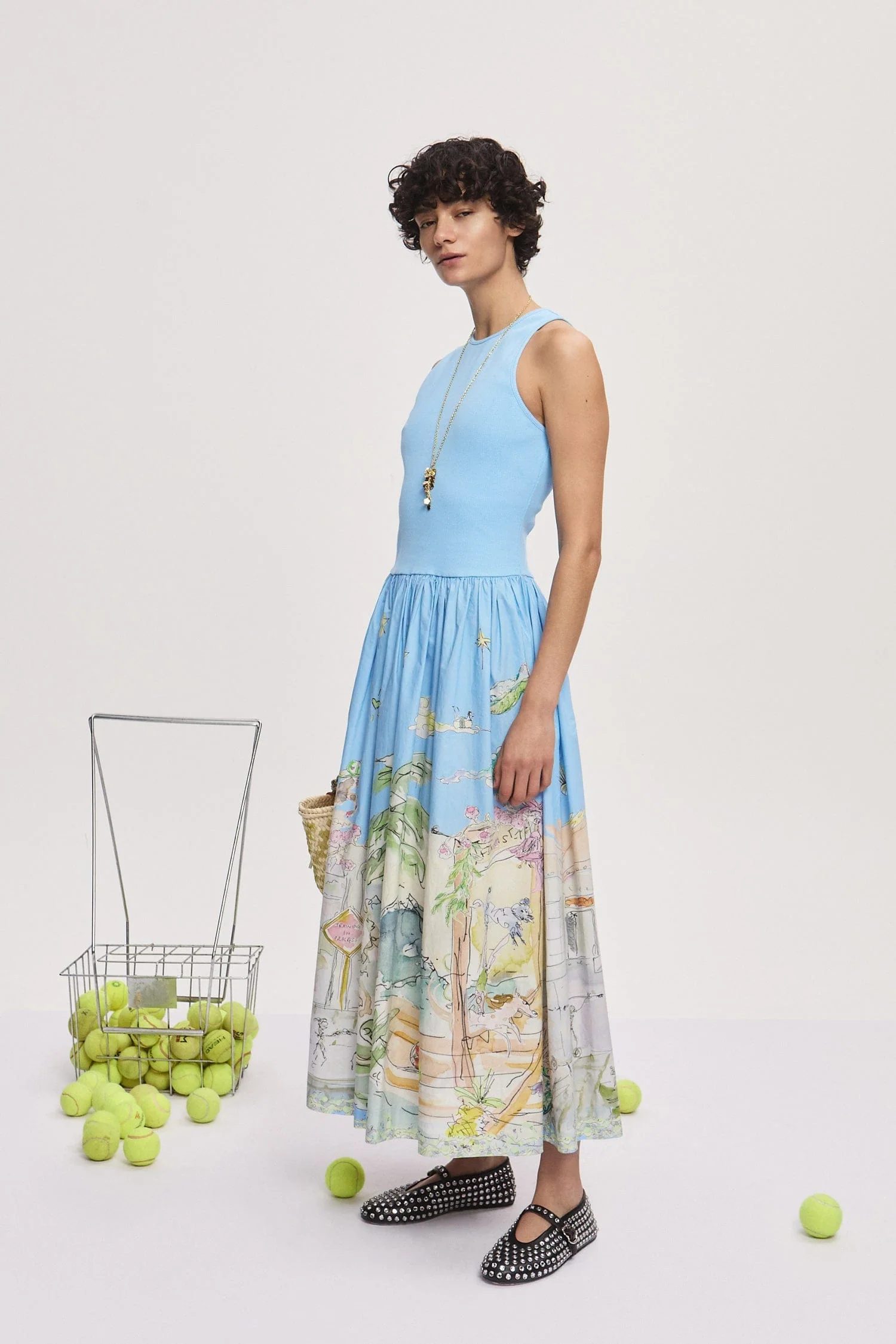 ANOUK TANK MIDI DRESS
sassanova