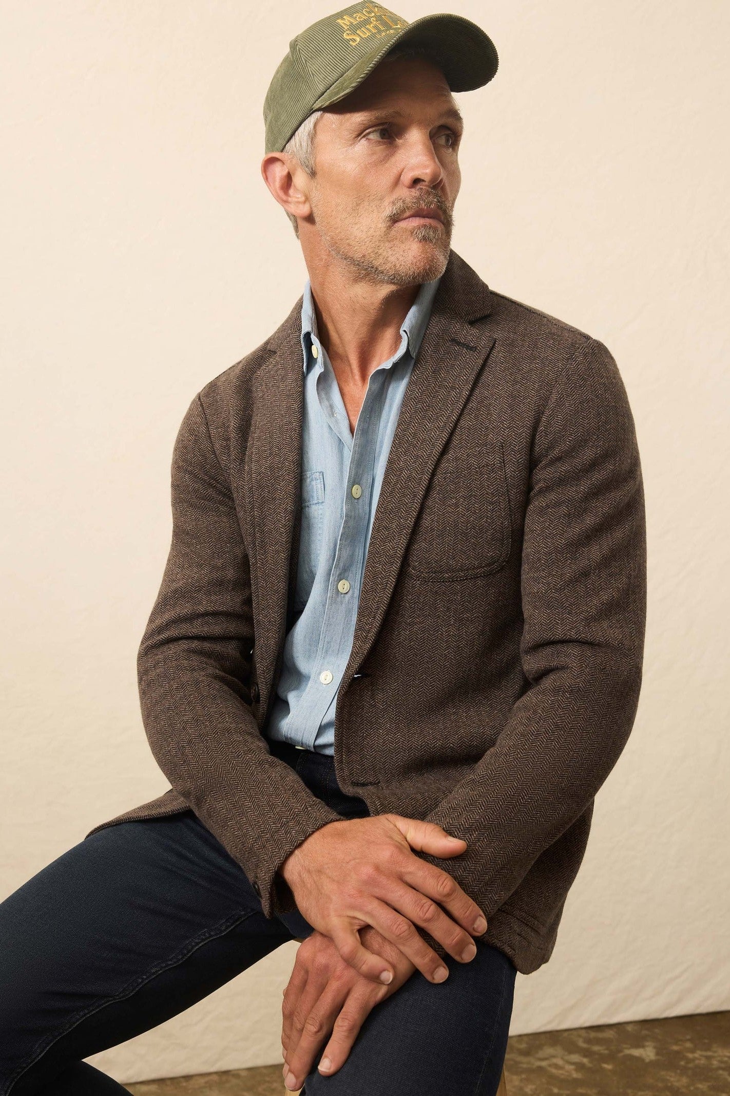 inlet knit blazer-novaman