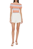 SCALLOP SHORT SLEEVE TOP
sasssanova