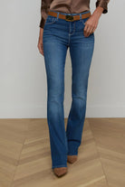 SELMA HIGH RISE SLEEK BABY BOOT - Jeans - Sassanova