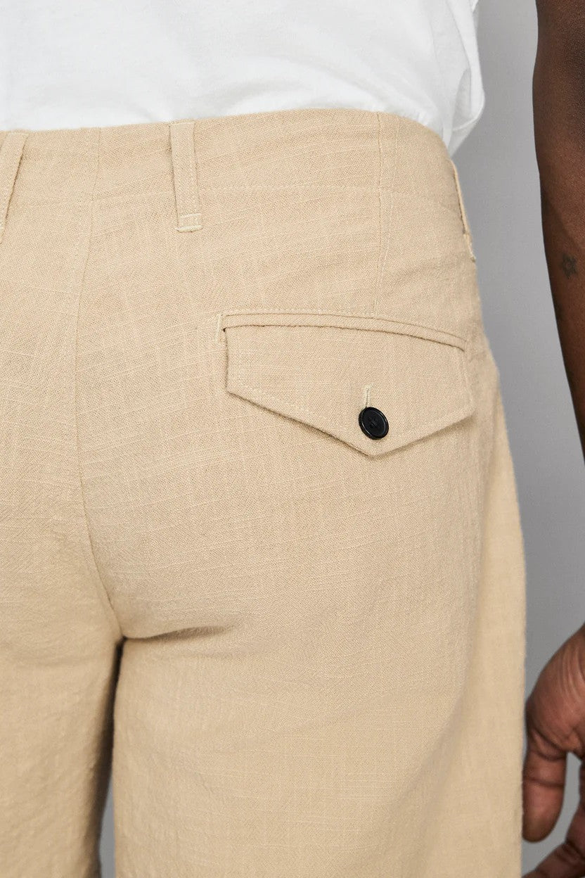 SLUB COTTON SHORT - Shorts - Novaman