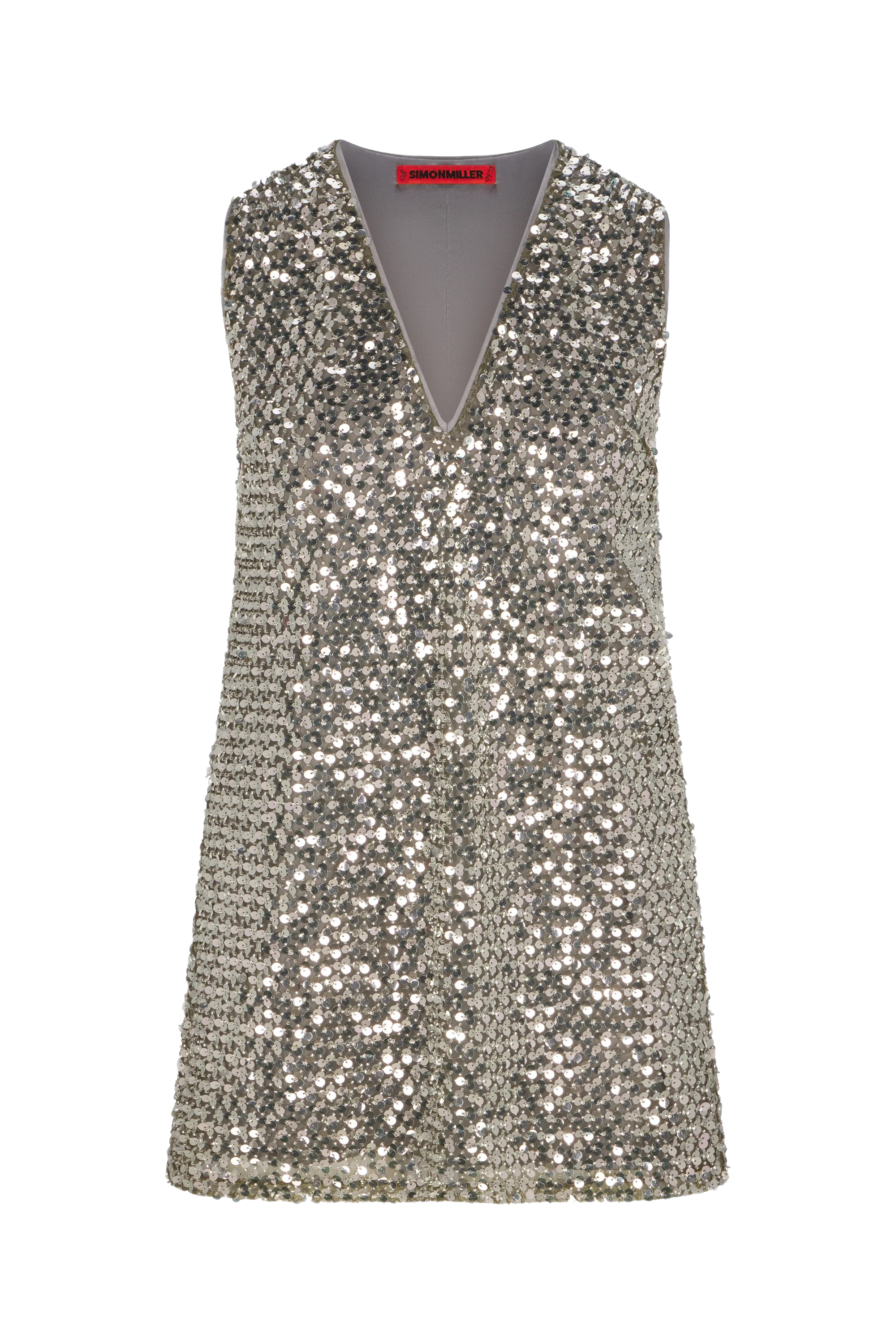 FOUNTAIN SEQUIN DRESS - Sassanova