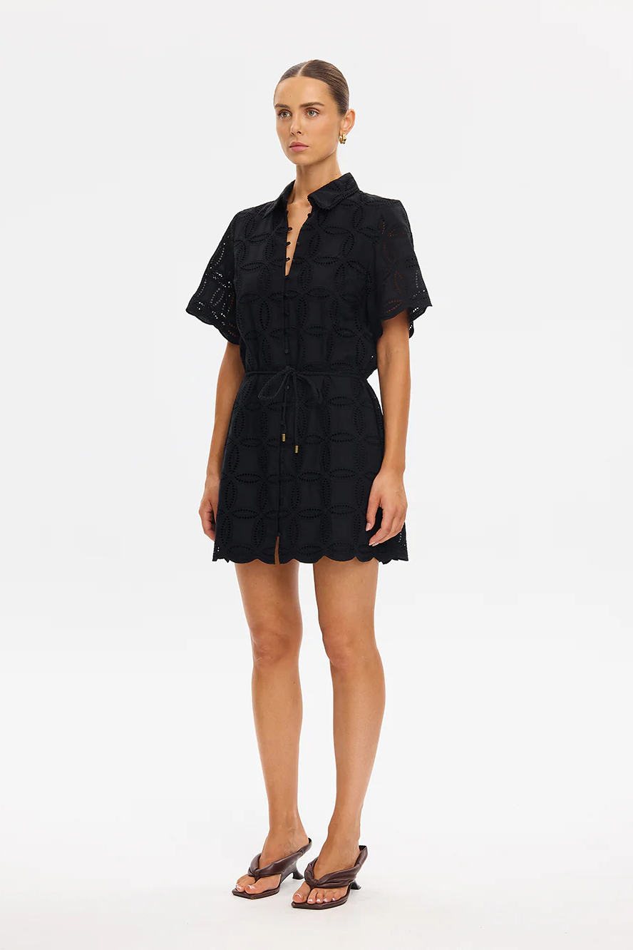 RIO MINI SHIRT DRESS - Dresses - Sassanova
