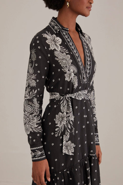 PASLEY BLOOM ENG MAXI DRESS