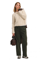 MARINA SWEATER in Ivory - Sweater - Sassanova