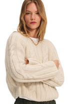 MARINA SWEATER in Ivory - Sweater - Sassanova