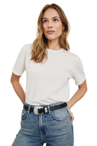 COTTON CASHMERE SS TEE
sassanova