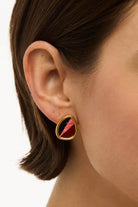 SARAH STUD EARRING - Earrings - Sassanova
