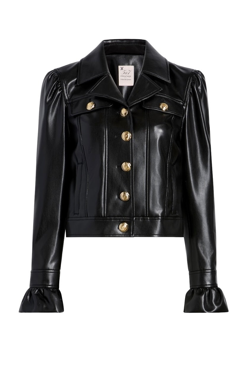 VEGAN LEATHER DERYN JACKET
sassanova