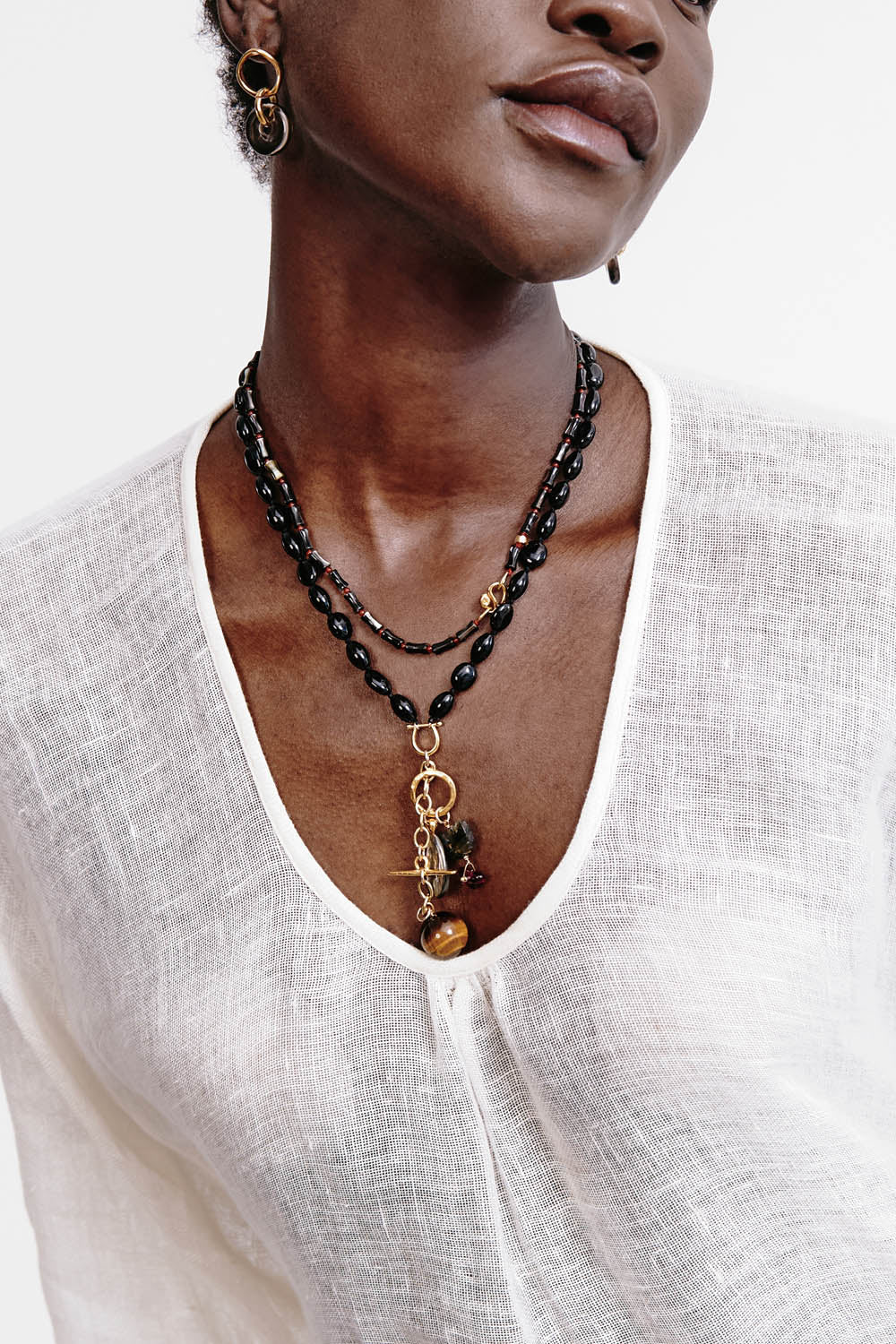 MULTI STONE CHARM NECKLACE (NG-15274LQ)
sassanova