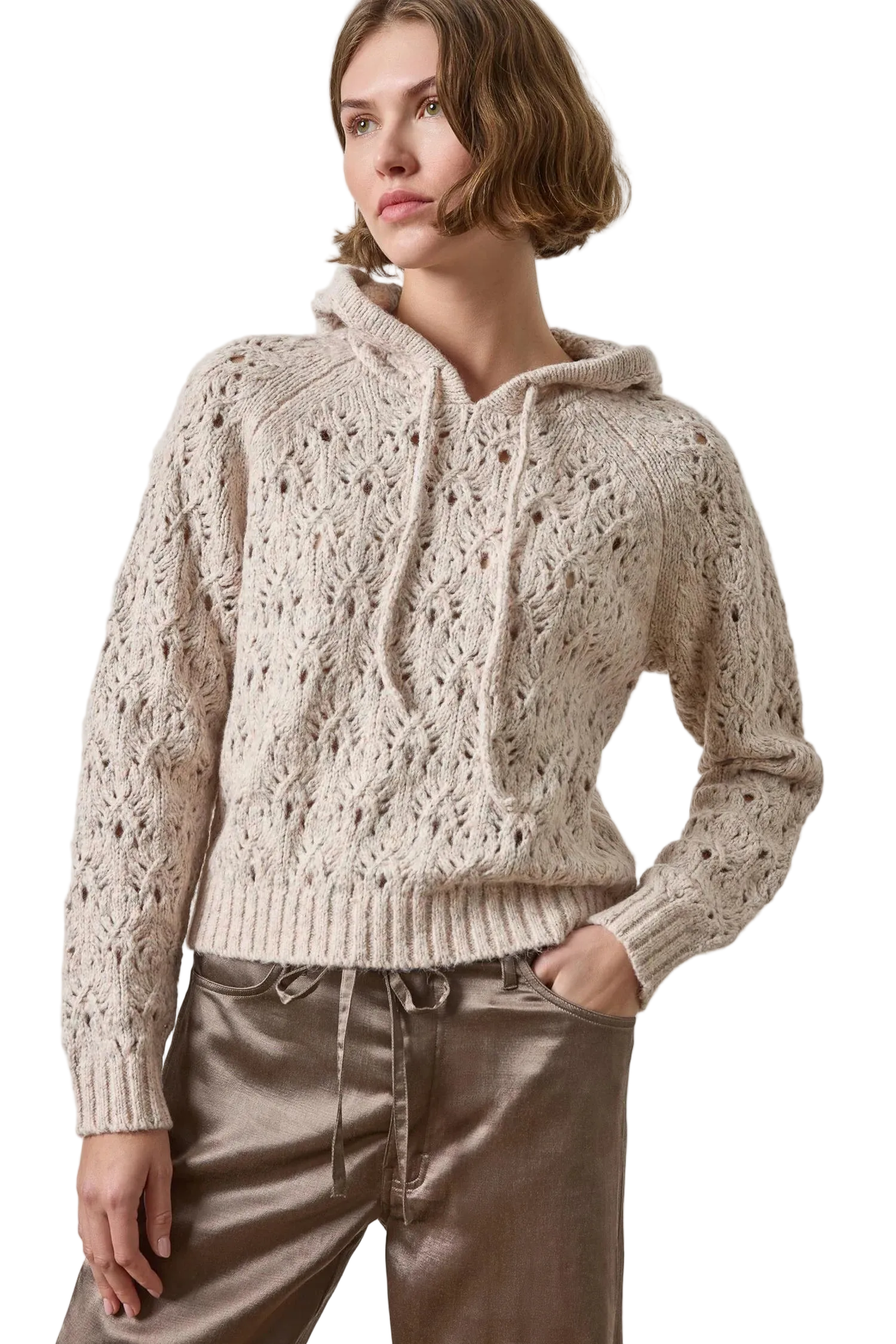 LONG SLEEVE HOODIE SWEATER Sassanova