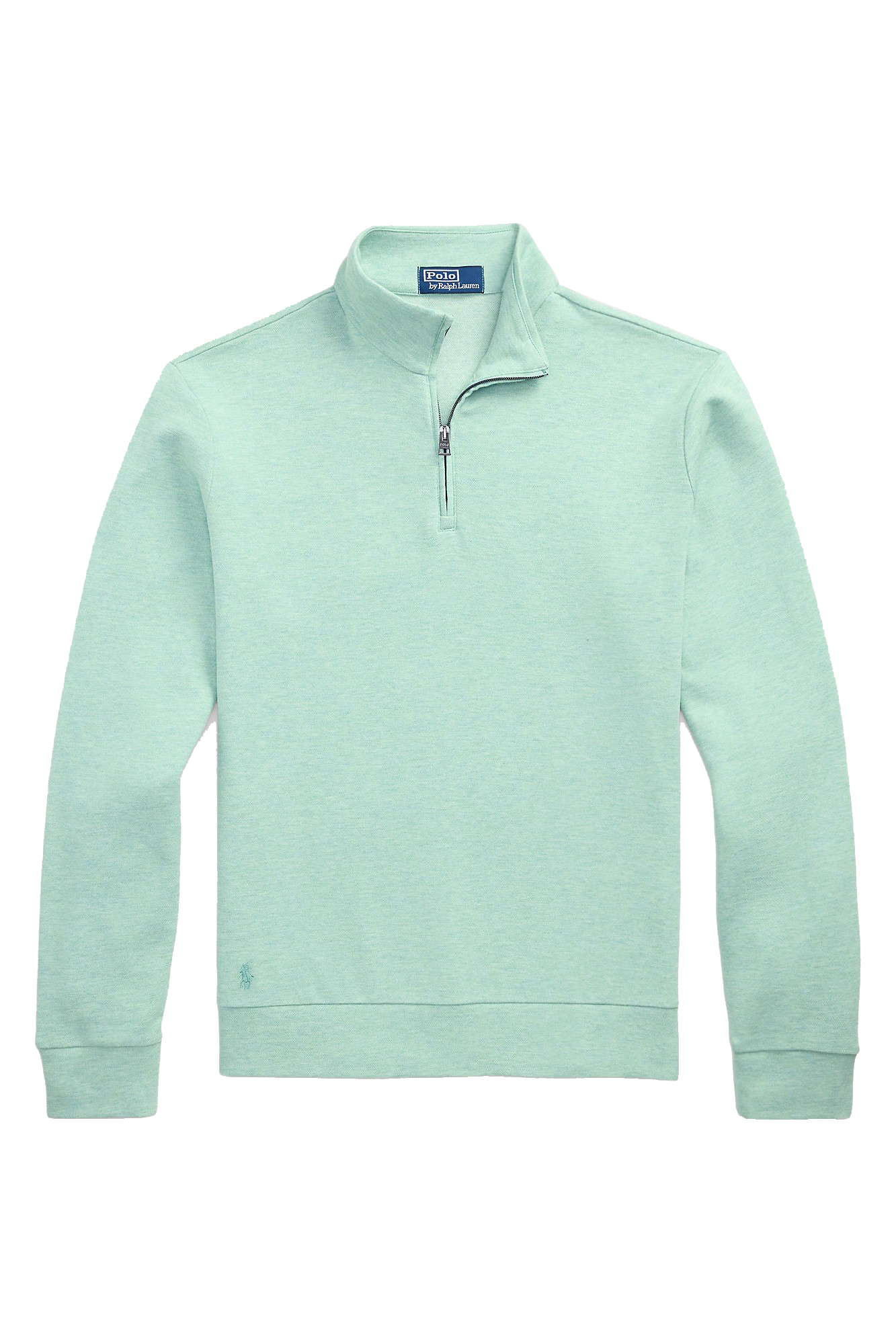 LONG SLEEVE TEXTURED 1/2 ZIP PULLOVER - Sweaters - Novaman