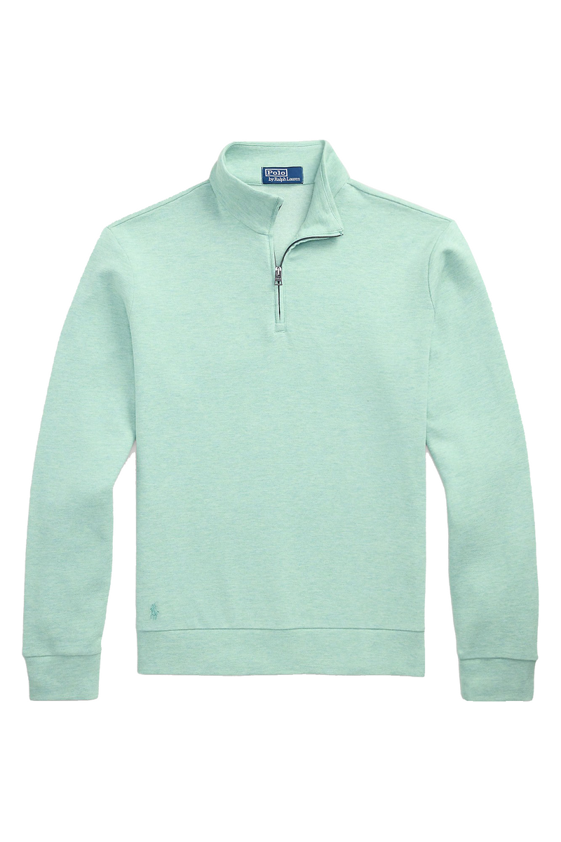 LONG SLEEVE TEXTURED 1/2 ZIP PULLOVER