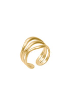 WAVE RING- GLD
sassanova