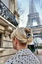 HAND PAINTED ORIGAMI DIANTHUS HAIR CLIP - sassanova