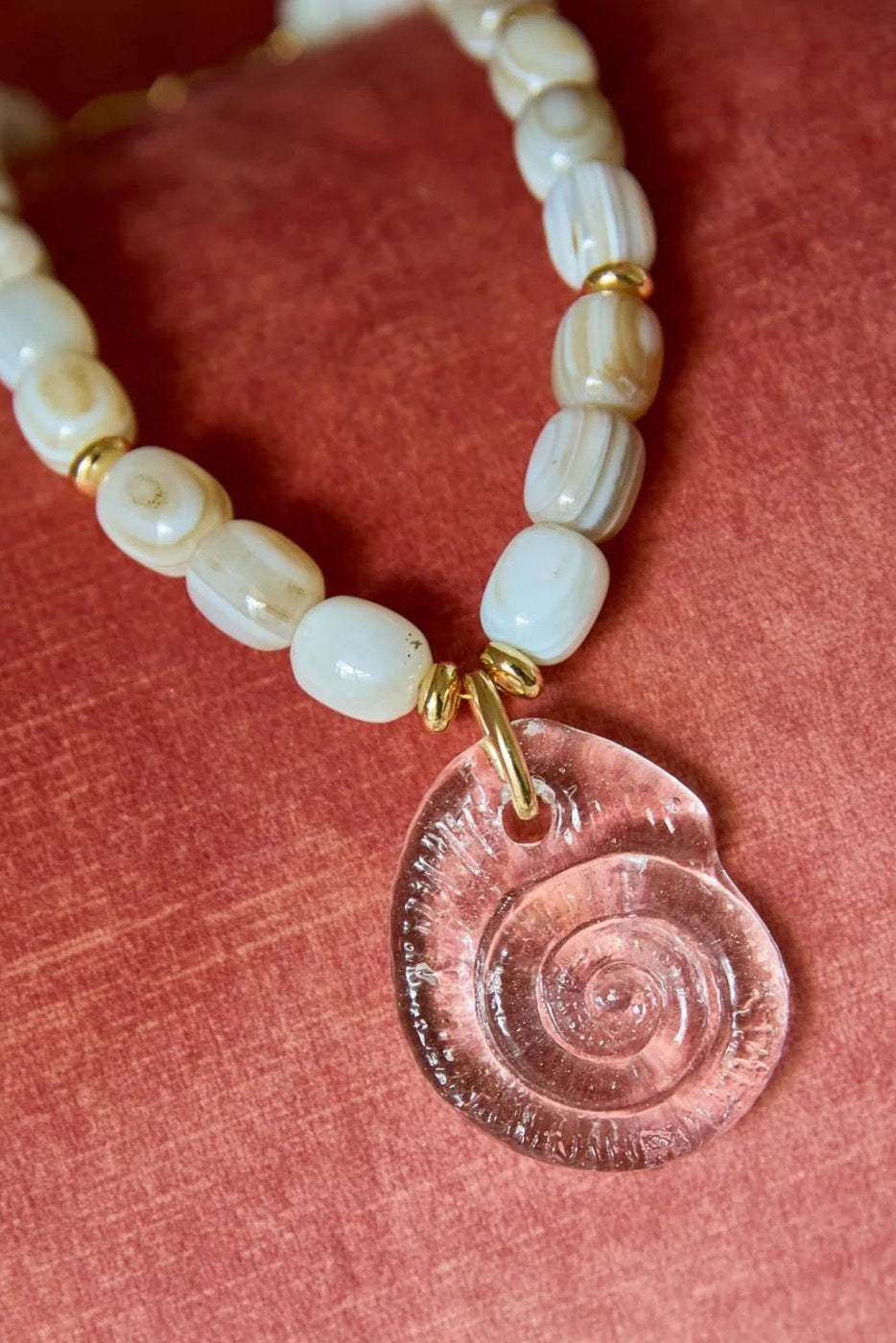 CLAUDIA NECKLACE- NEUTRAL - Necklaces - Sassanova