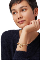 PADLOCK HEART CHAIN BRACELET
sassanova