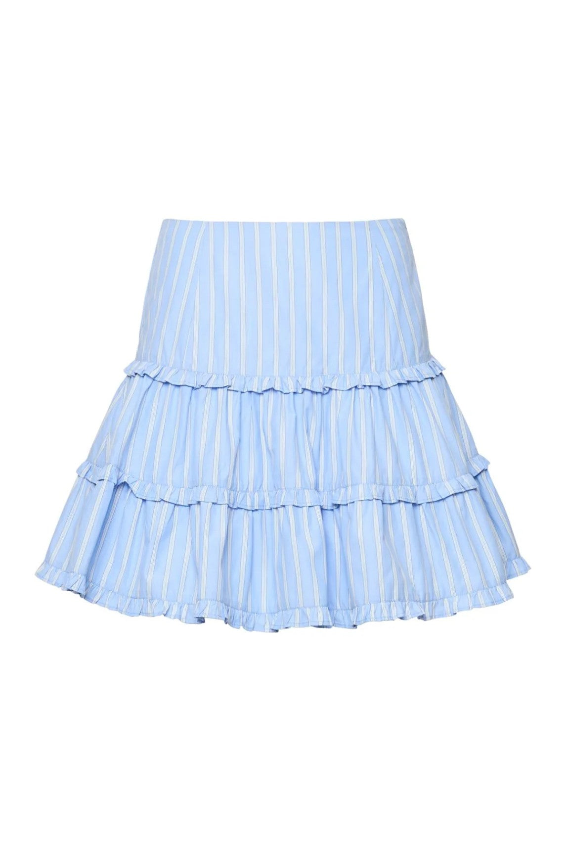 LILI STRIPE THEA SKIRT - Skirts - Sassanova