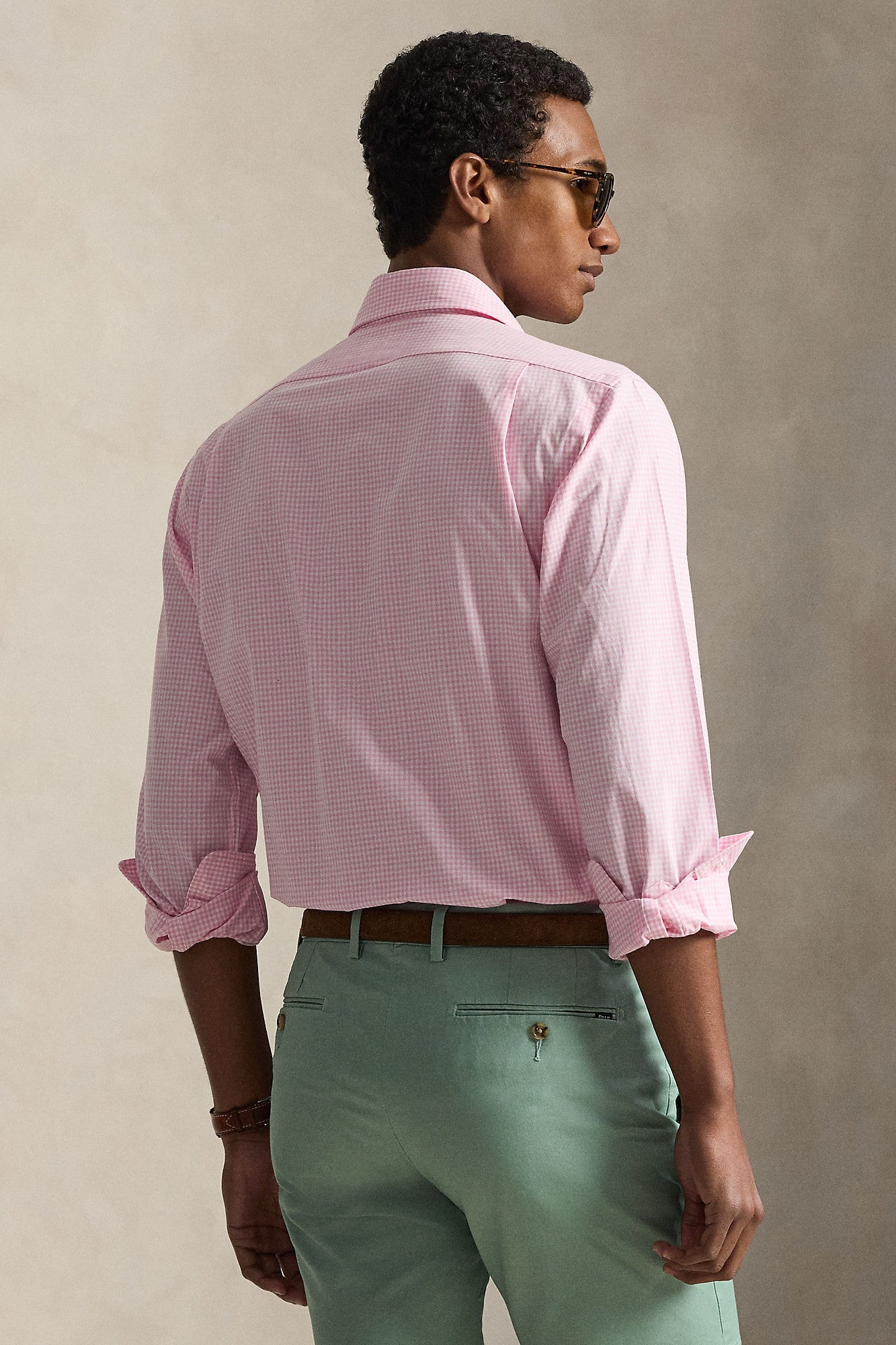 LONG SLEEVE CAMBRIDGE SPORT SHIRT - Long Sleeved Shirts - Novaman