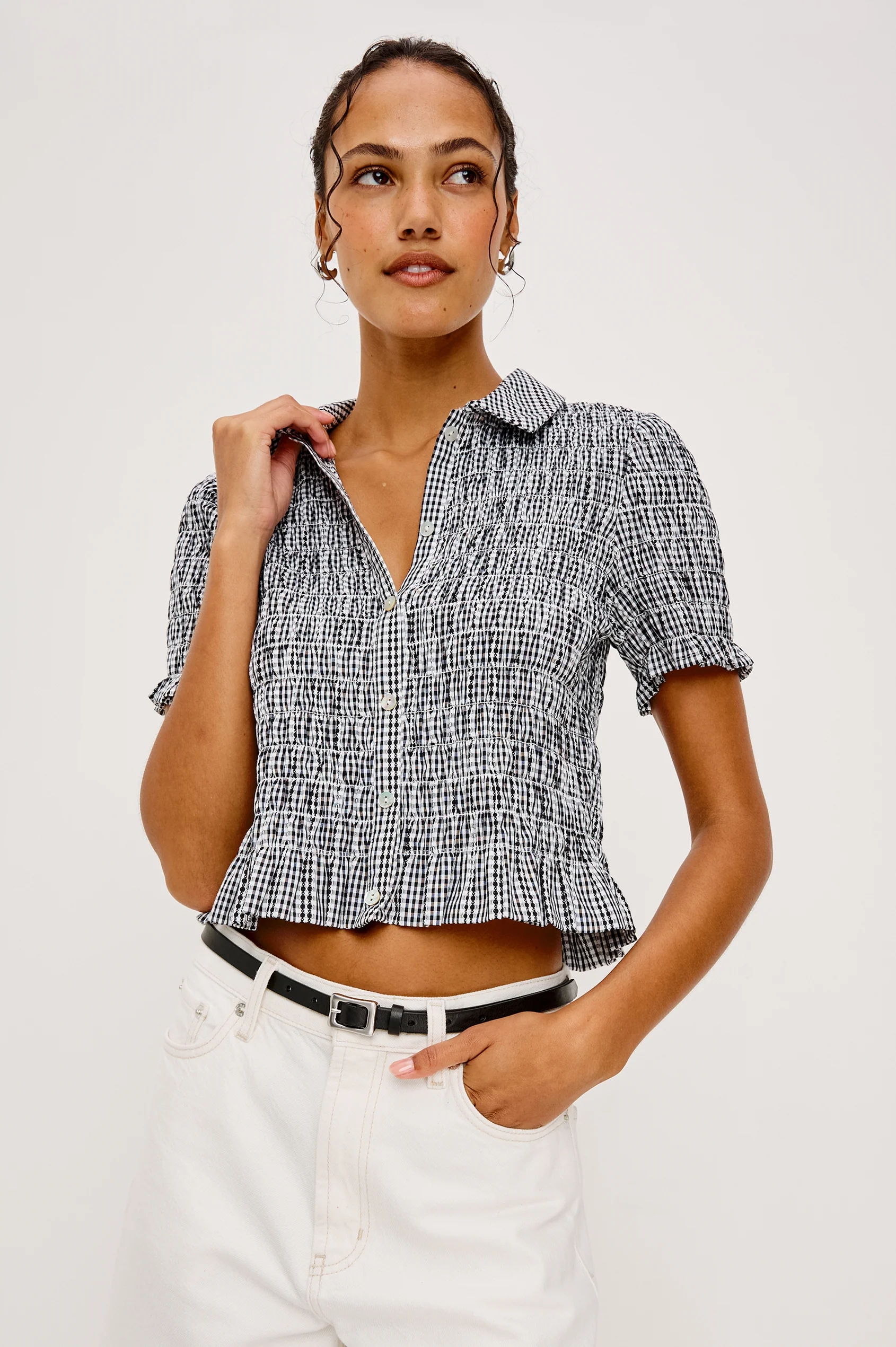 ALTON TOP - Blouses - Sassanova