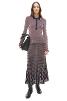 COLLEEN L/S POLO TOP - sassanova