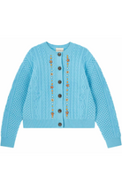 JEWEL CABLE CARDIGAN - sassanova