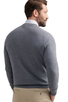 AUTUMN CREST HONEYCOMB CREW in gray-novaman