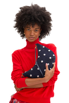 LUNE SUEDE W/STUDS - Handbags - Sassanova