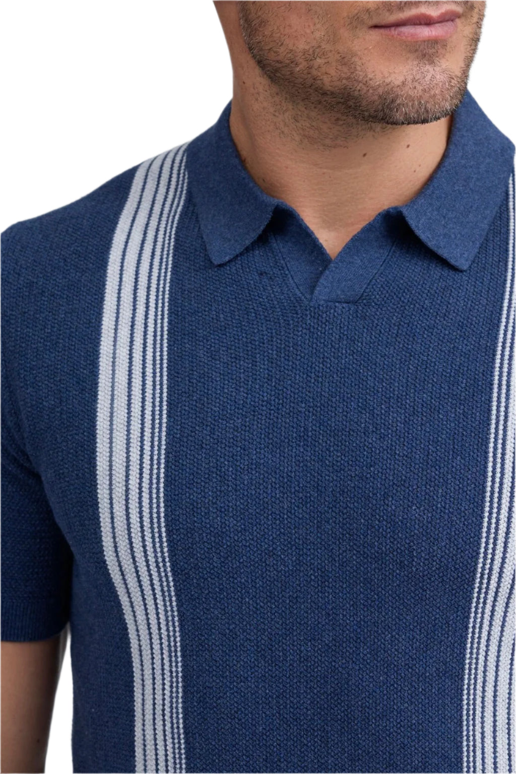 SS STRIPED STITCH POLO
novaman