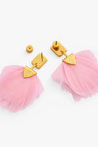 SHELBYVILLE BEZEL DROP EARRING - Earrings - Sassanova