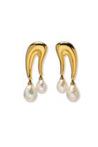 SCULPTURA EARRINGS- GOLD Sassanova