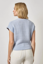 TEXTURED WEDGE SWEATER - Sweaters - Sassanova