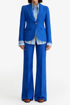 WIDE LEG PINTUCK TROUSER - Pants - Sassanova